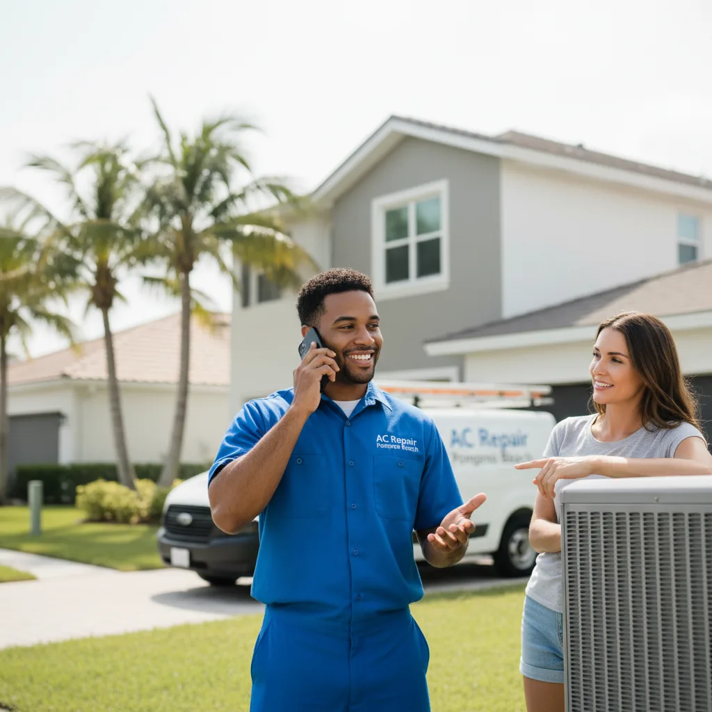 AC Repair Pompano Beach customer support in Sutton
